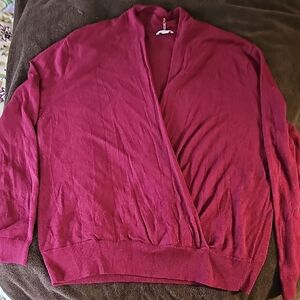 J.jill Burgundy Sweater